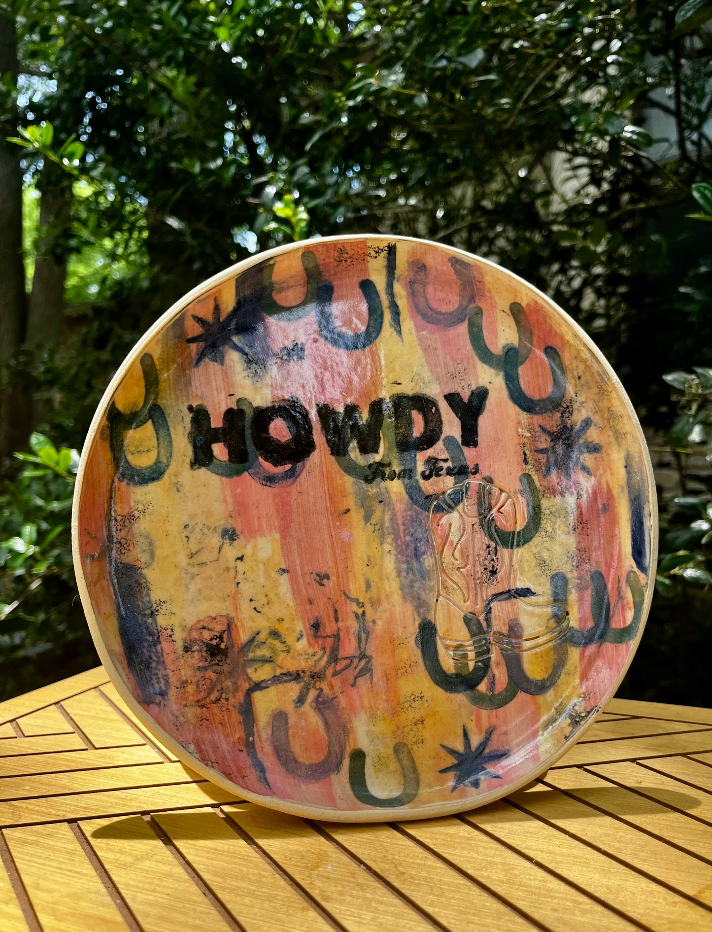 Howdy Plate 7.5"