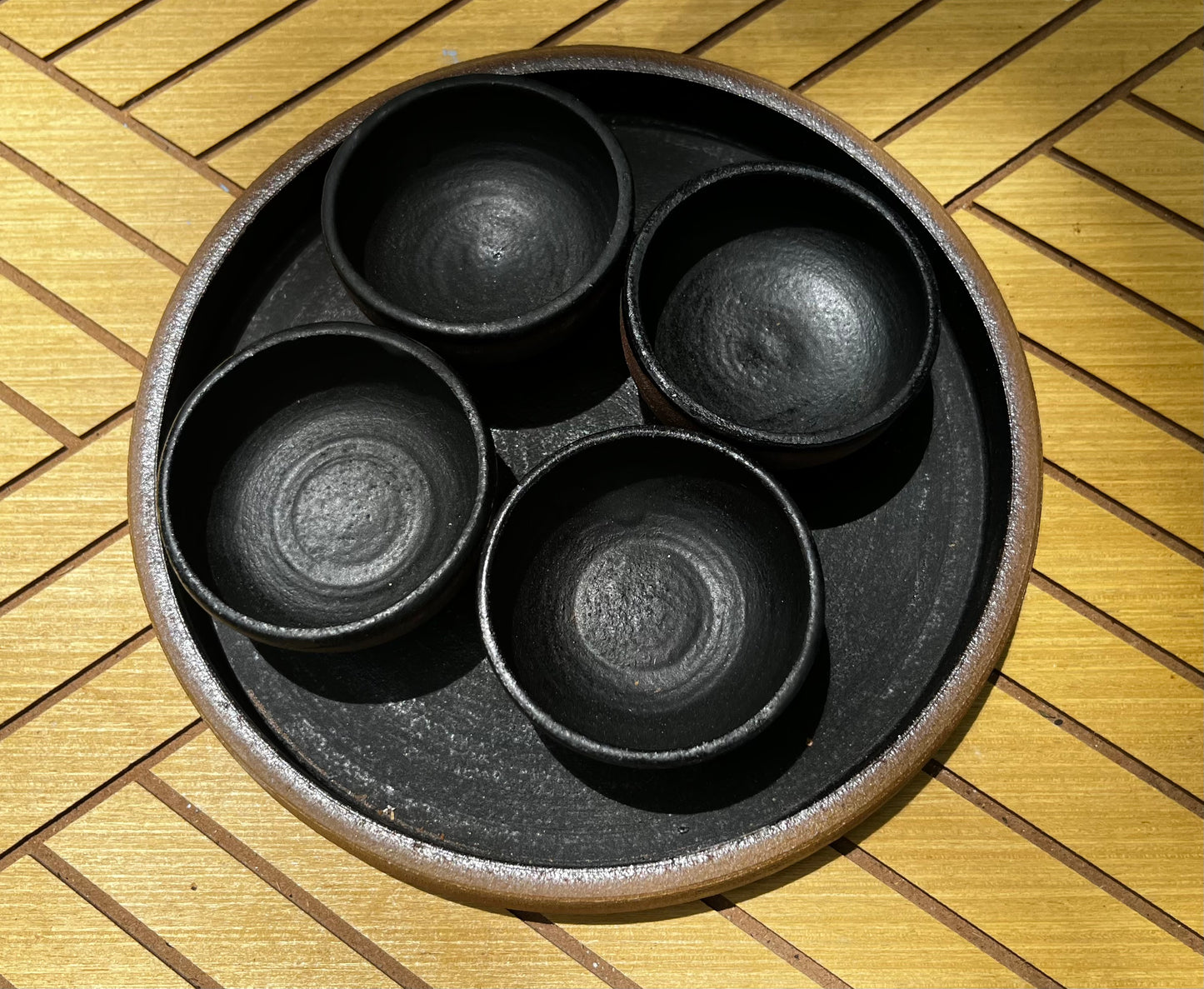Matte Black Copita Set