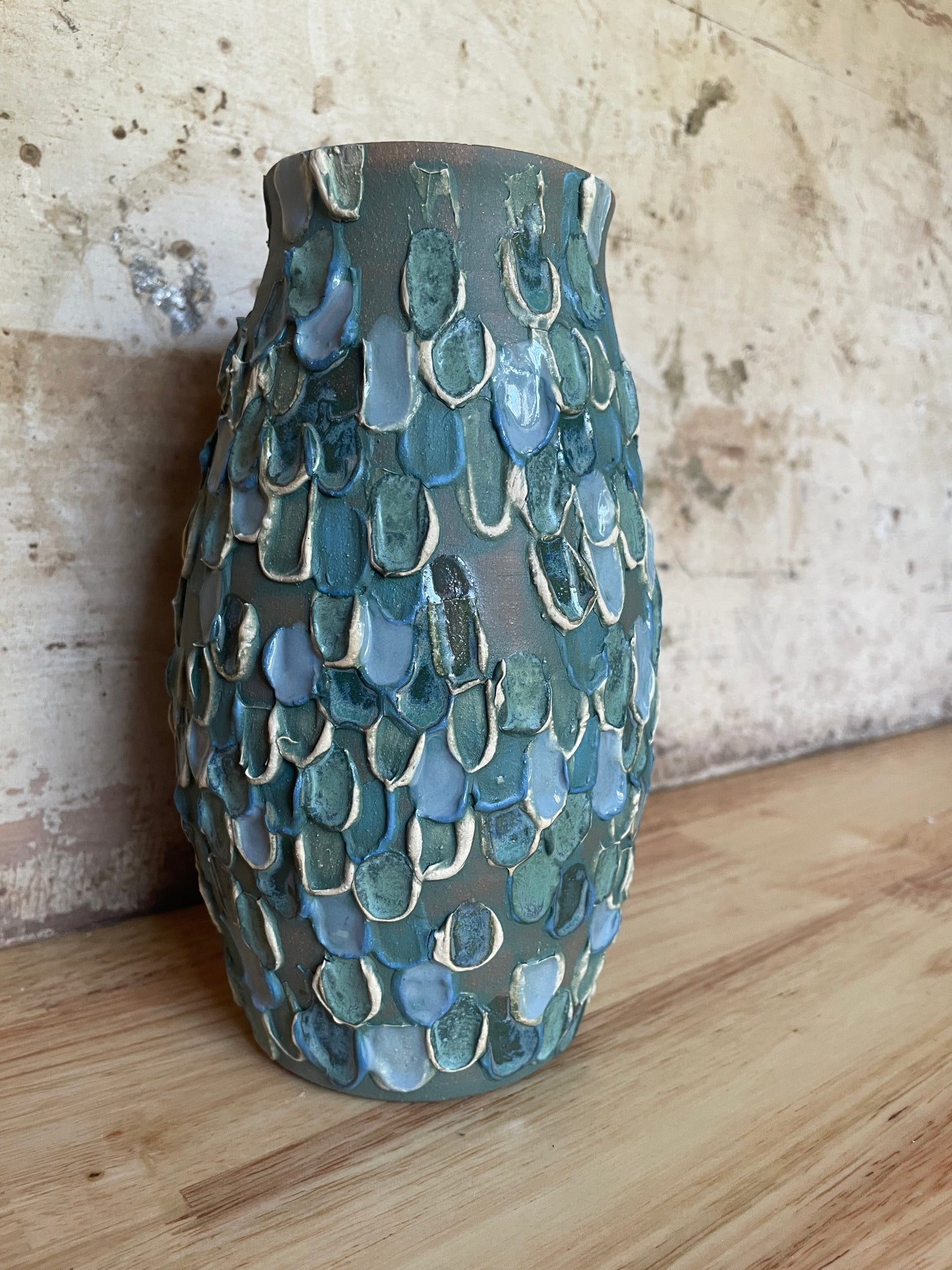 Large Swamp Mermaid Vase