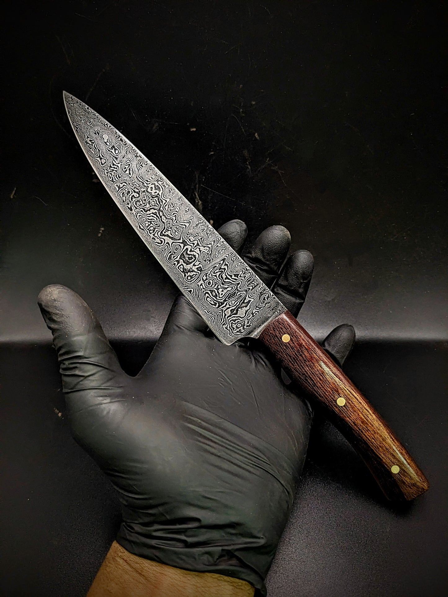 7" Damascus chefs knife