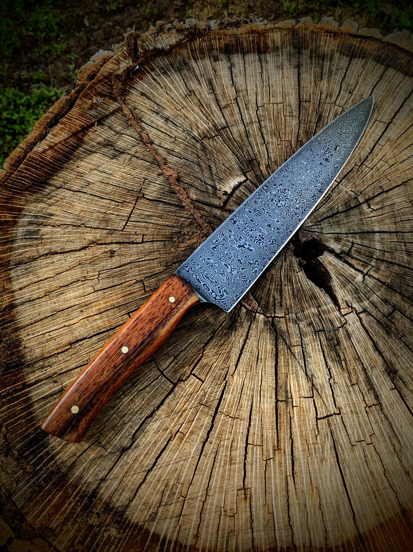 10" Damascus chefs knife