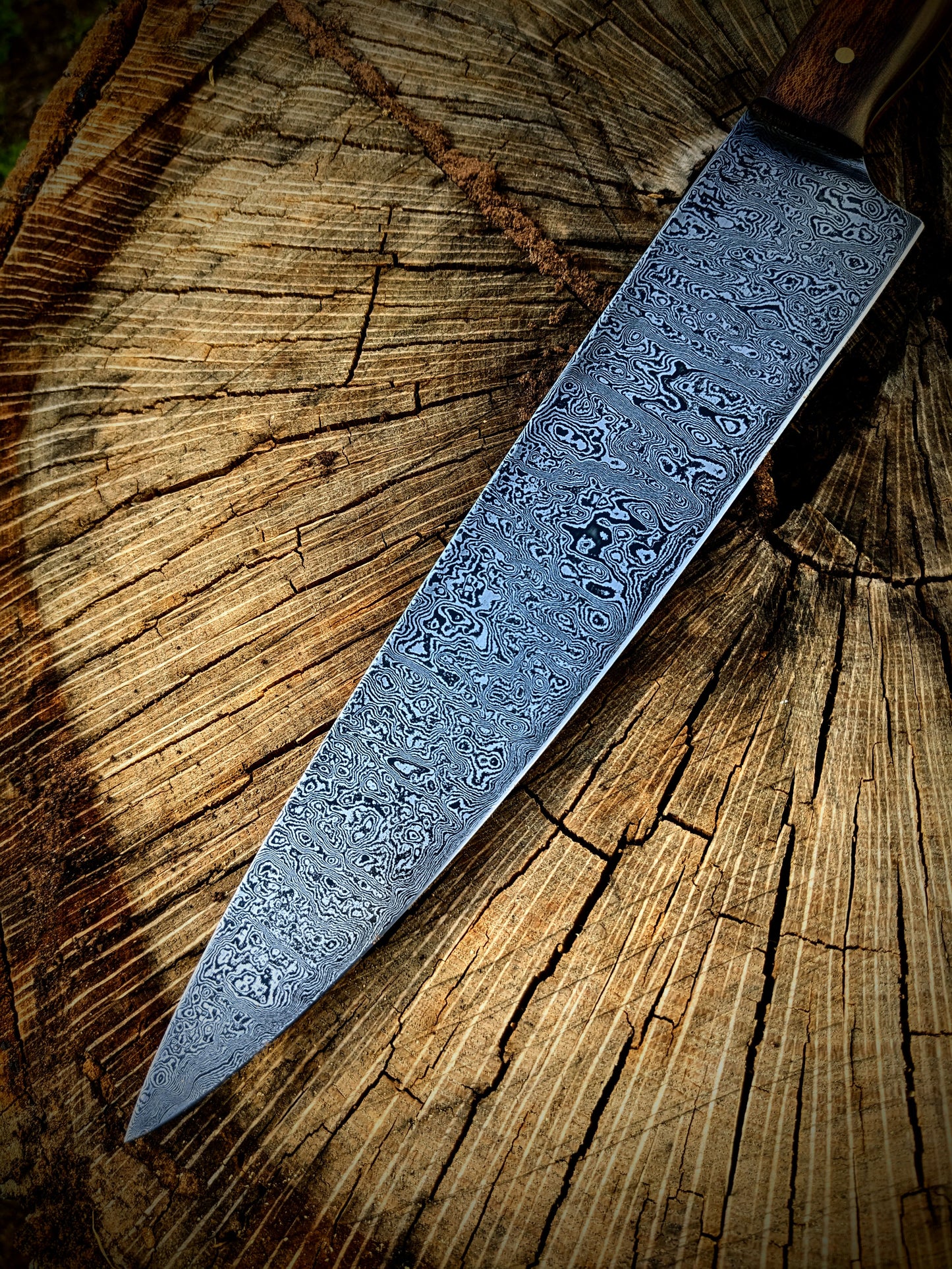 10" Damascus chefs knife