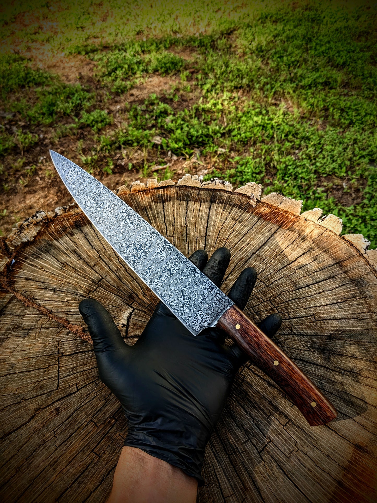 10" Damascus chefs knife