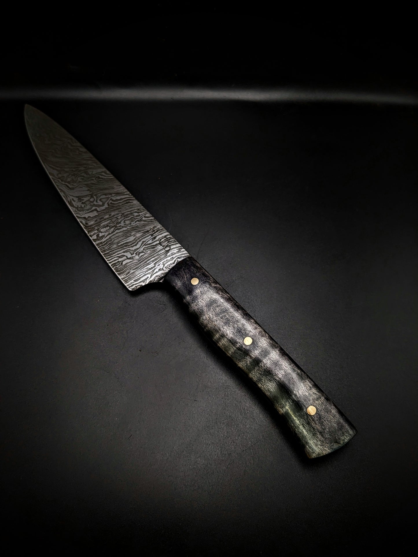 Damascus chefs knife