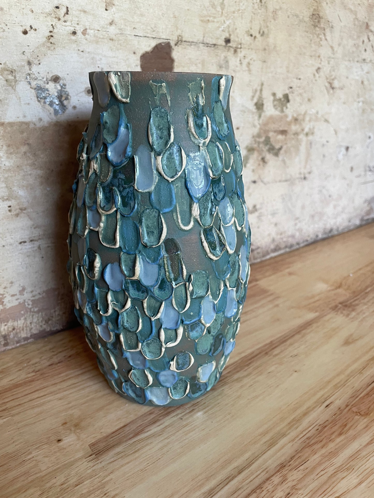 Large Swamp Mermaid Vase