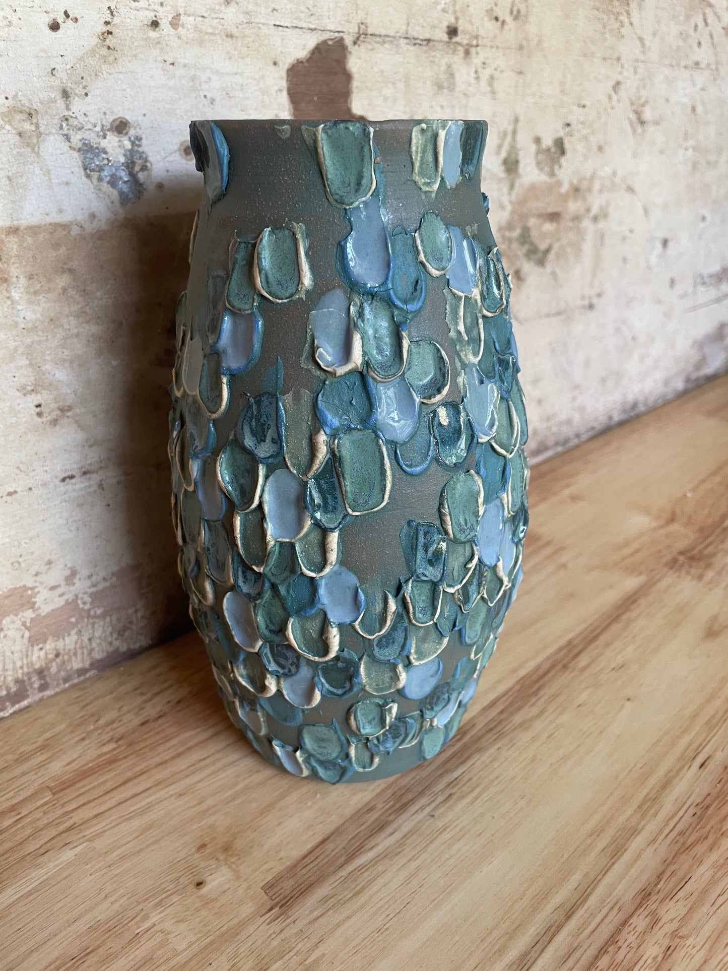 Large Swamp Mermaid Vase
