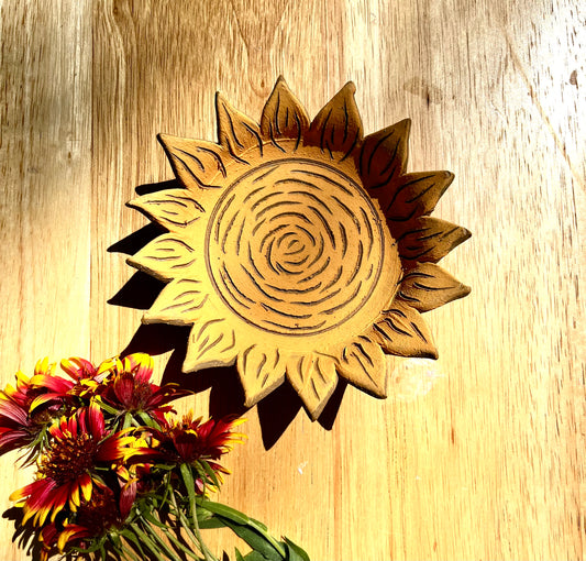 Sunflower Trinket Tray