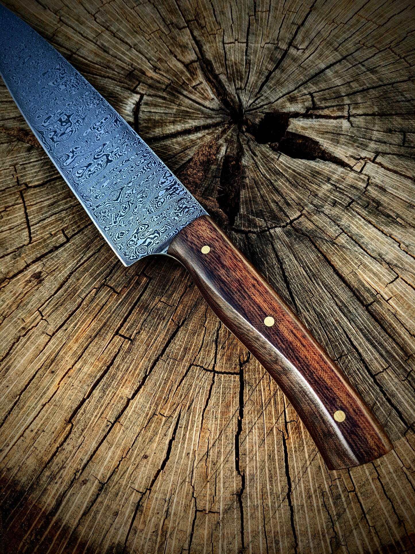 10" Damascus chefs knife