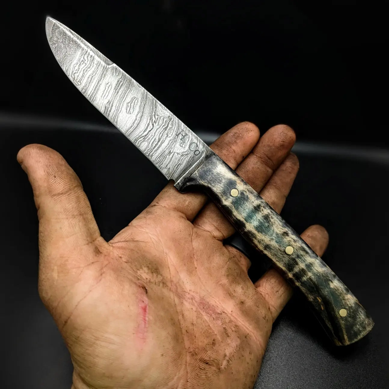 Twist Damascus recurve